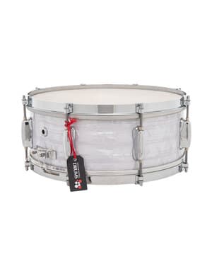 Miscellaneous Custom 14" x 6.5" Snare Drum, White Marine Pearl