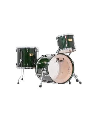 Pearl Masters Custom Maple 18" Drum Kit, Emerald Mist