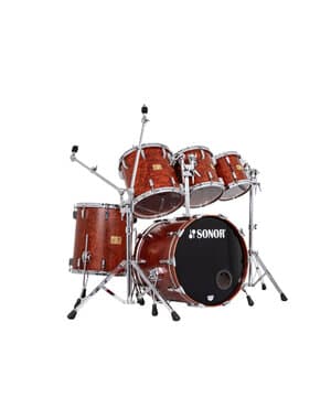 Sonor Horst Link Signature Series 22" Beech Drum Kit, Bubinga