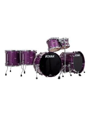 Tama Starclassic Lars Ulrich Replica 22" Maple Kit Drum Kit, Deeper Purple