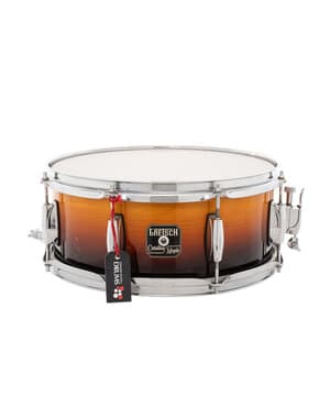 Gretsch Catalina 14" x 6" Maple Snare Drum, Tobacco Fade