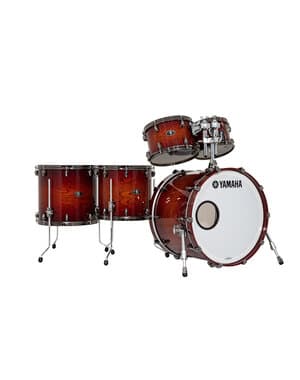 Yamaha Live Custom Oak 22" Drum Kit, Amber Shadow Sunburst