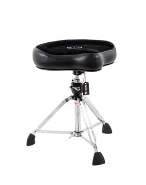 Roc n Soc Cycle Top Drum Stool, Black w/ Gibraltar B9608 Base