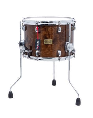 Tama SLP 14" x 10" Duo Snare Drum w/Legs, Transparent Mocha