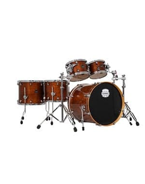 Mapex Armory 22" Drum Kit, Transparent Walnut