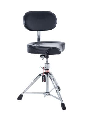Gibraltar Cycle Drum Stool w/Backrest