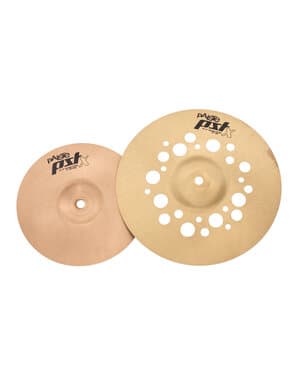 Paiste PSTX 8" & 10" Splash Cymbal Stack