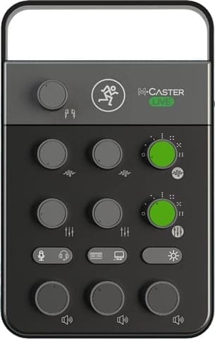 Mackie M.Caster Live Streaming Mixer - Negro, B