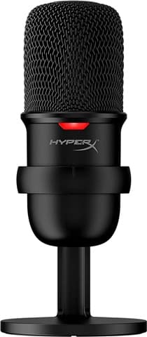 HyperX SoloCast USB Condenser Gaming Microphone, A