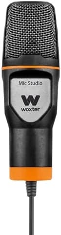 Woxter WE26-019 Mic Studio Condenser 3.5mm Microphone, B
