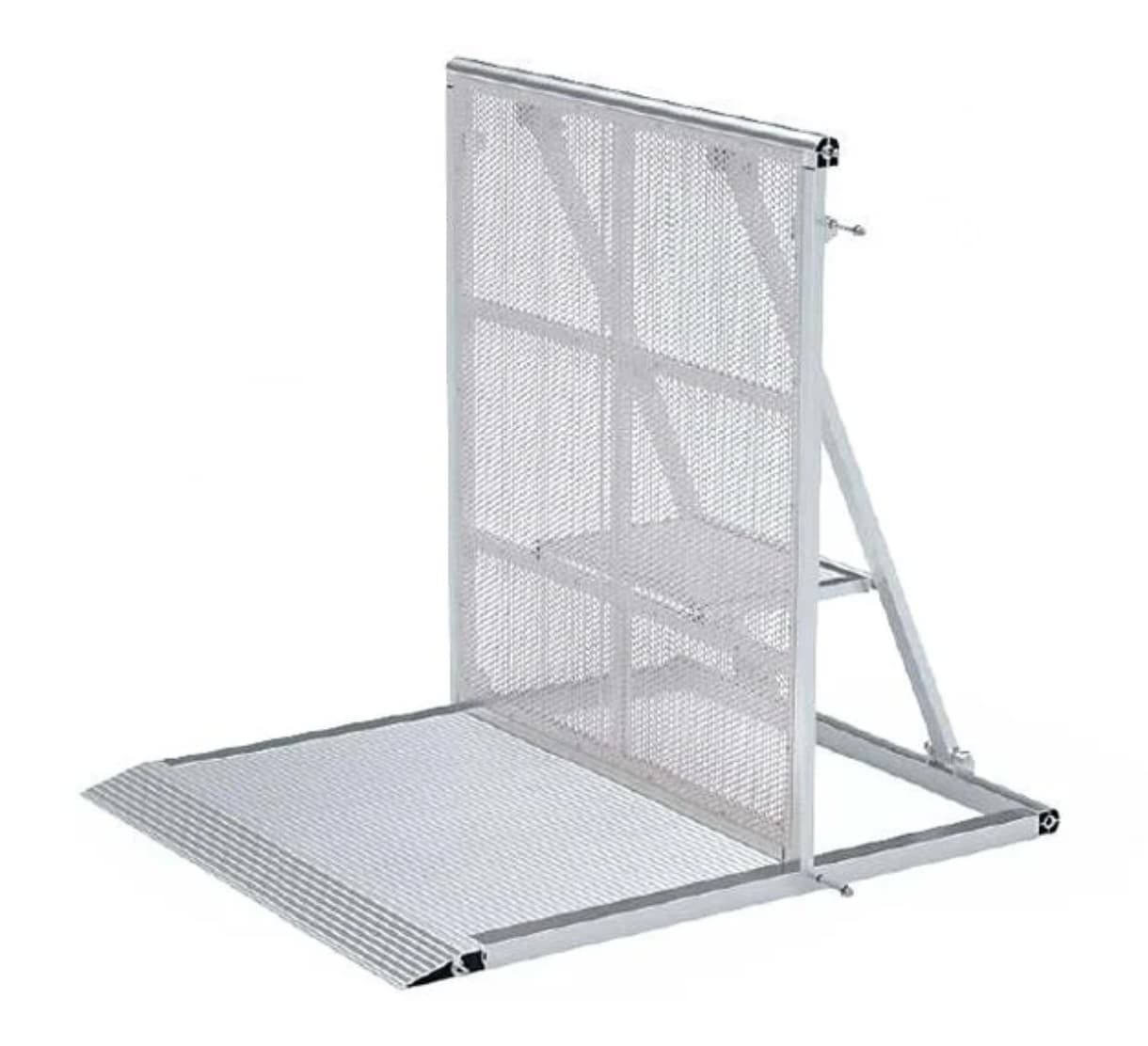 200x Stage Pit Barrier Single Element Straight 1m - Aluminium - Cheshire