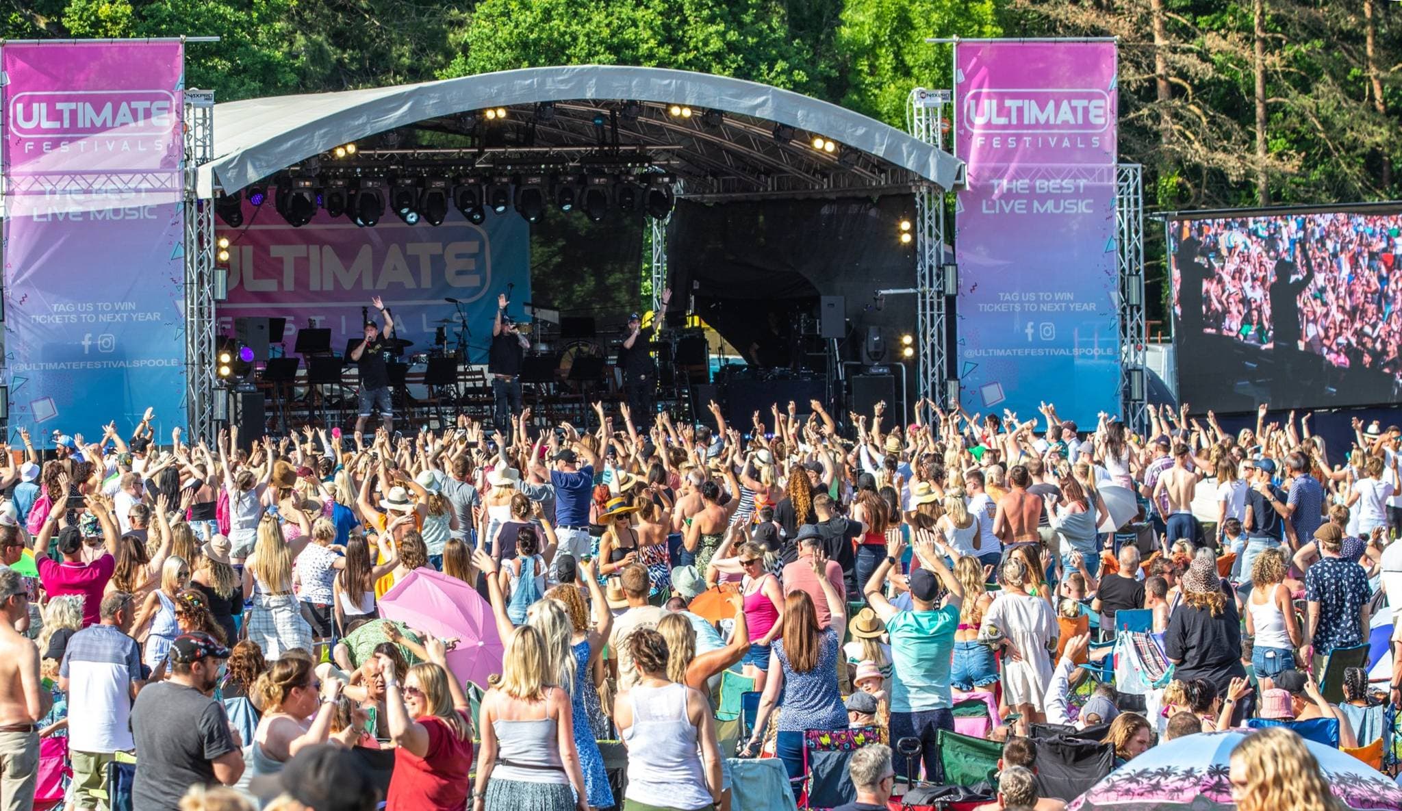 9m x 12m Festival Stage - Hampshire