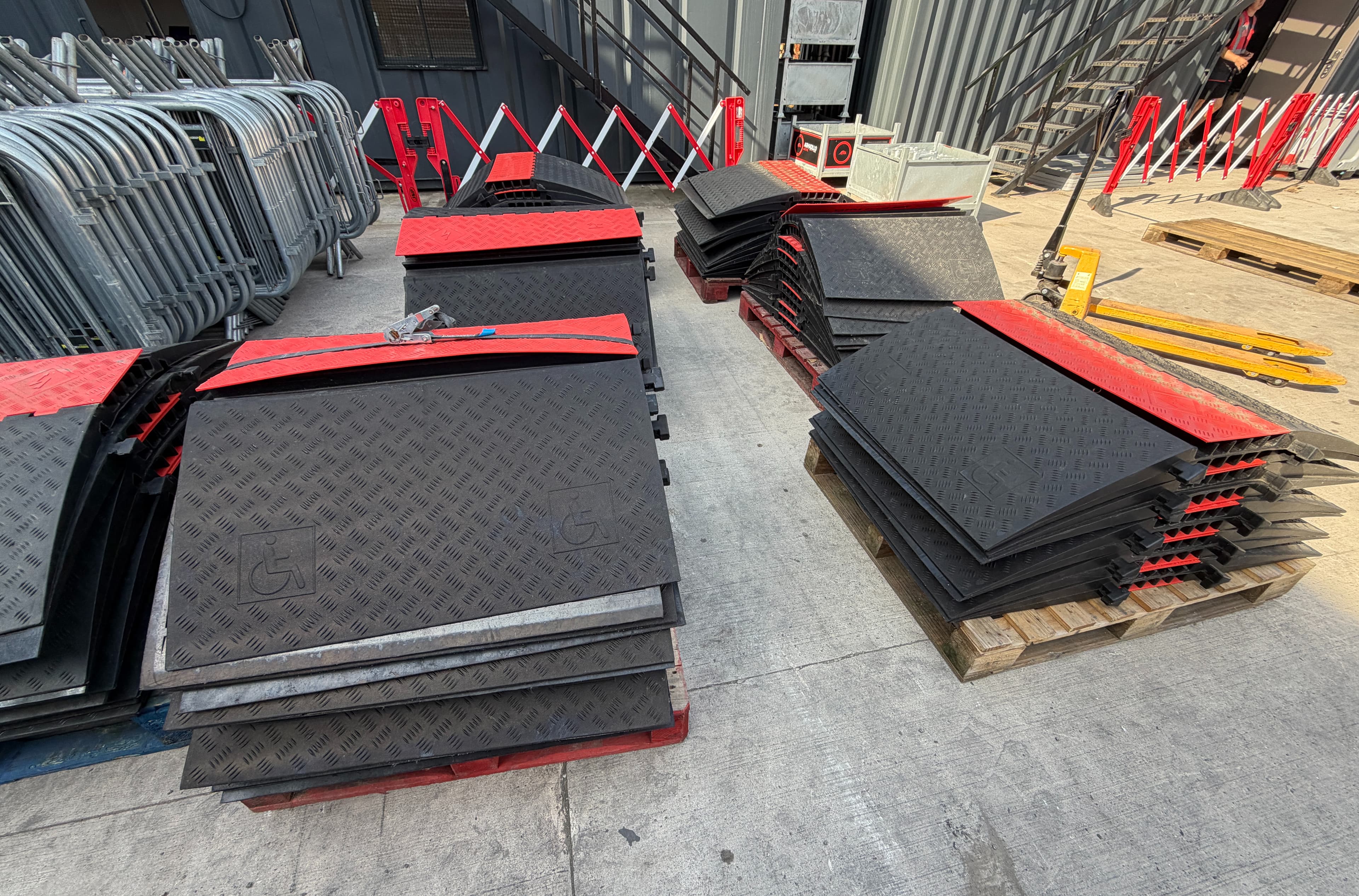 60x Ex Hire Cable Ramp - 5 Channel DDA - Cheshire