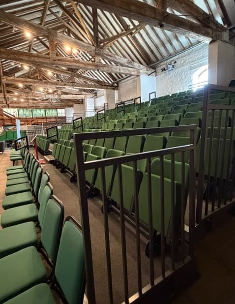 Commercial Retractable Seating System (167-Seat Capacity) - Rutland