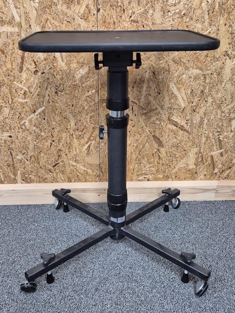 6x Unicol Tilting Platform Telescopic X Base Trolley Stand - Bristol