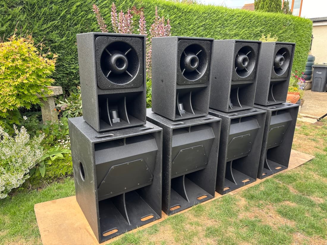 4x Soundgear Orbit 3 MKII Sub/Bass Speakers - Wiltshire