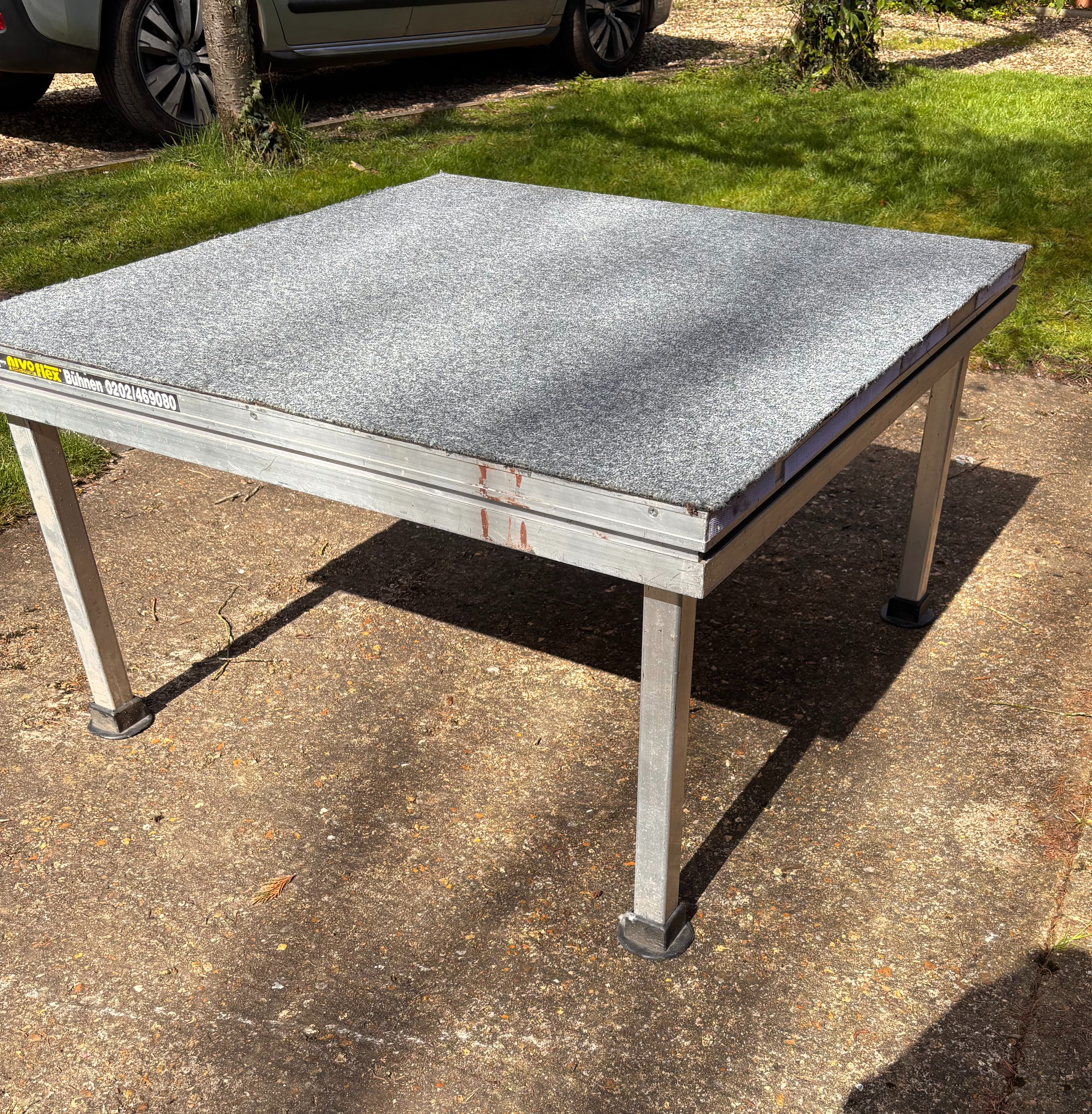 16x Nivo Flex Stage Decks And 4x Steps - Northamptonshire