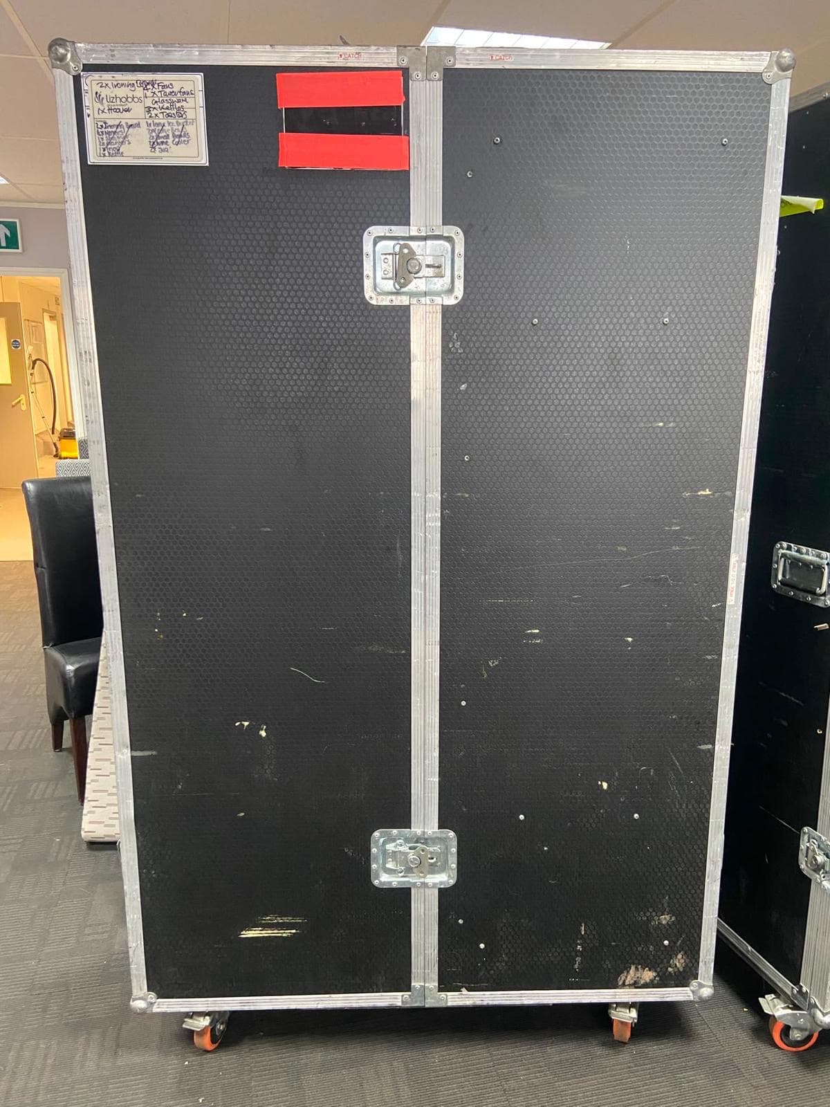 6x Heavy Duty Wardrobe Flight Cases On Wheels - Nottinghamshire