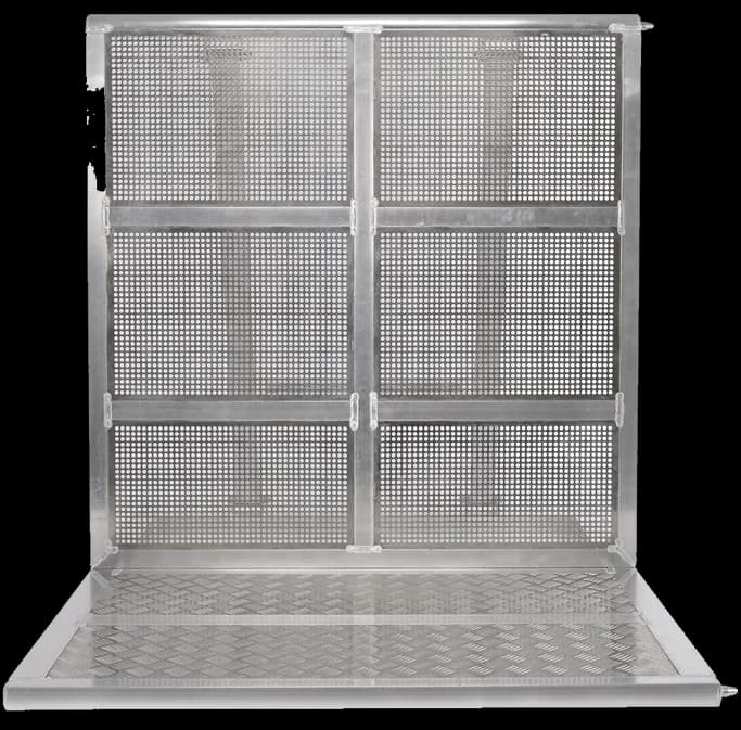 Stage Aluminium Pit Barrier Element Straight 1m - Cheshire