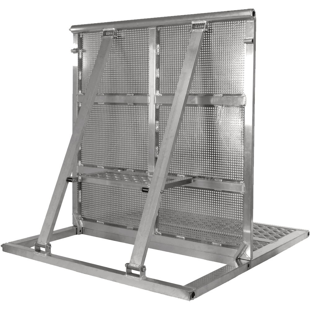 Stage Pit Barrier Element Straight 1M - Cheshire