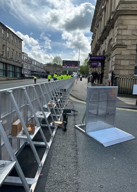 60x Front of Stage Barrier - Lancashire