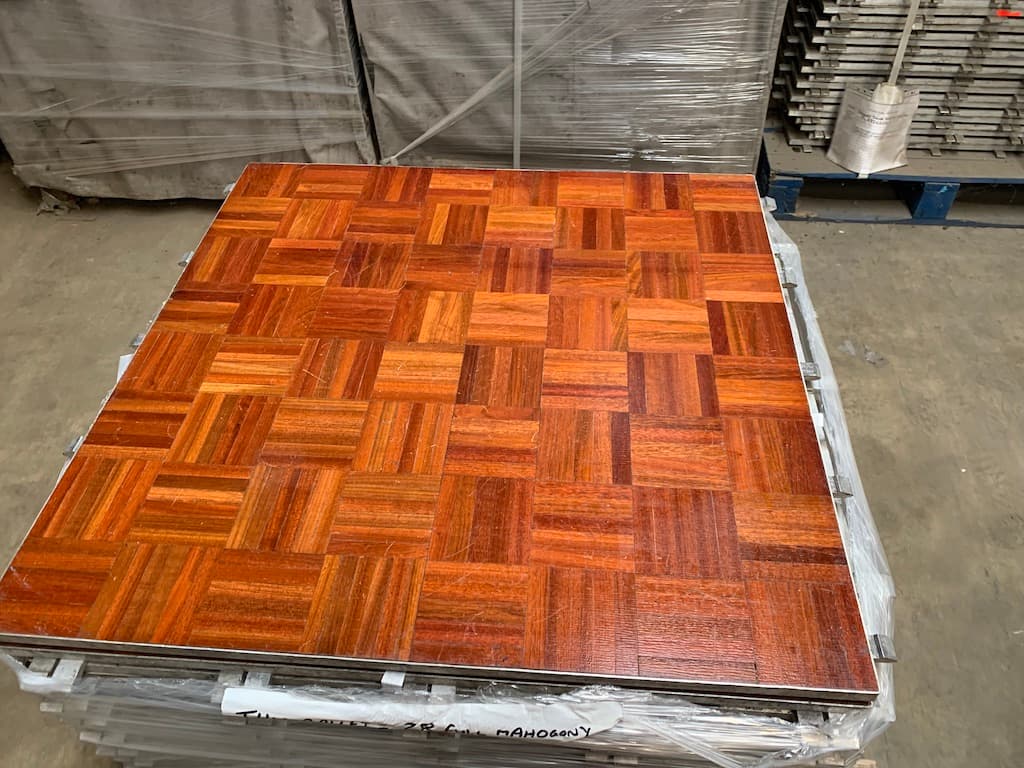 Florlock Parquet Dance Floor Sections - Cambridgeshire