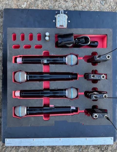 Shure 4 Way RF System - Tyne And Wear