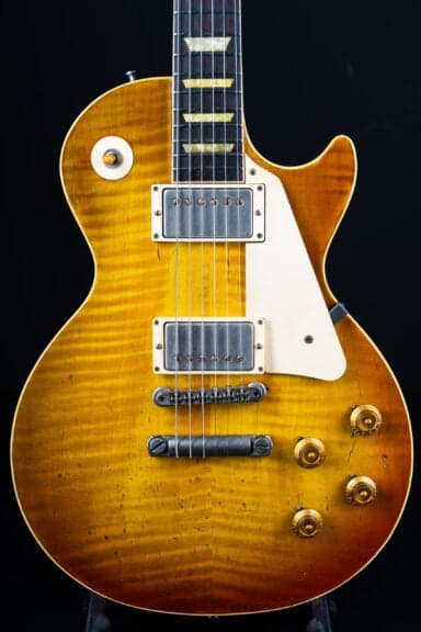 Nachoguitars Nachoburst Gibson Les Paul Conversion #NB0005