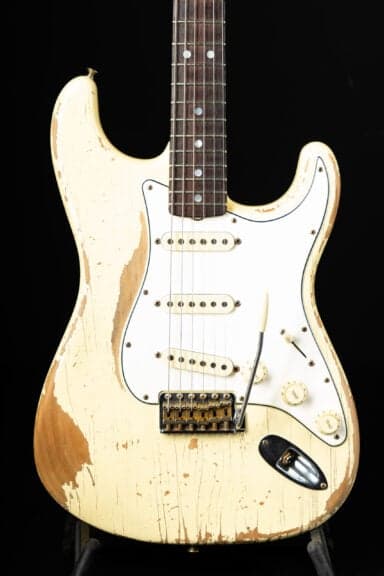 2022 Fender Masterbuilt Greg Fessler 1965 Stratocaster Relic – Vintage White