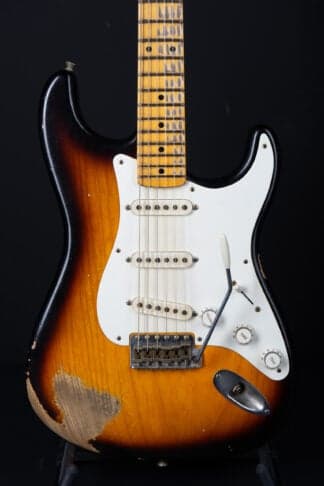 Fender Masterbuilt Greg Fessler 1955 Stratocaster Relic – Sunburst 3,08Kg!