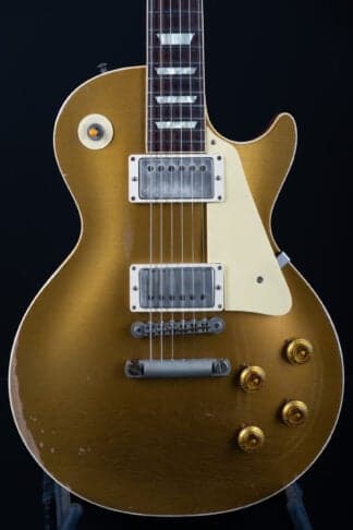 2023 Gibson Custom Shop 1957 Les Paul Standard Ultra Heavy Aged – Goldtop 3,9Kg