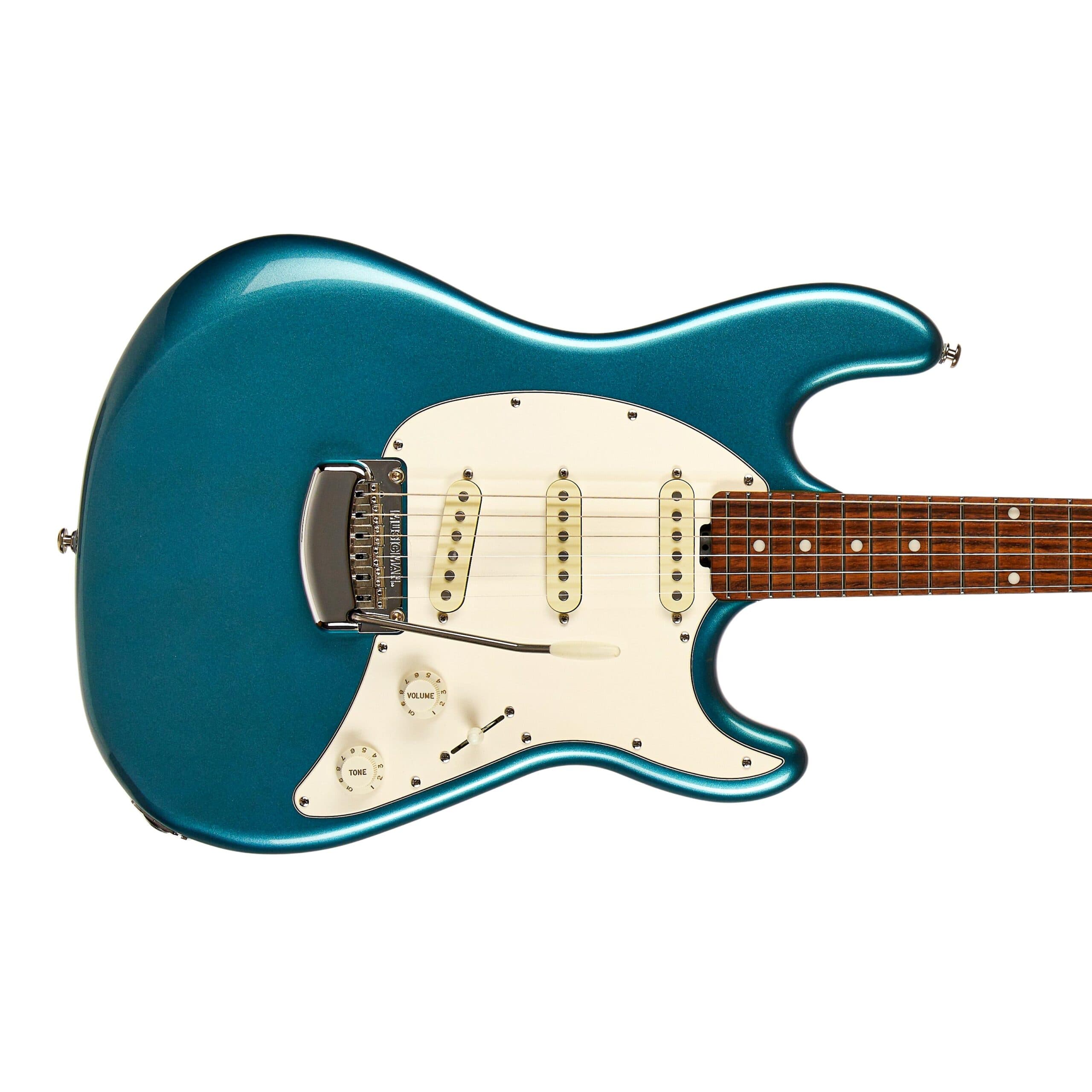 Ernie Ball Music Man Cutlass SSS Vintage Turquoise (Pre-Owned, 2016, EC+) #G76152