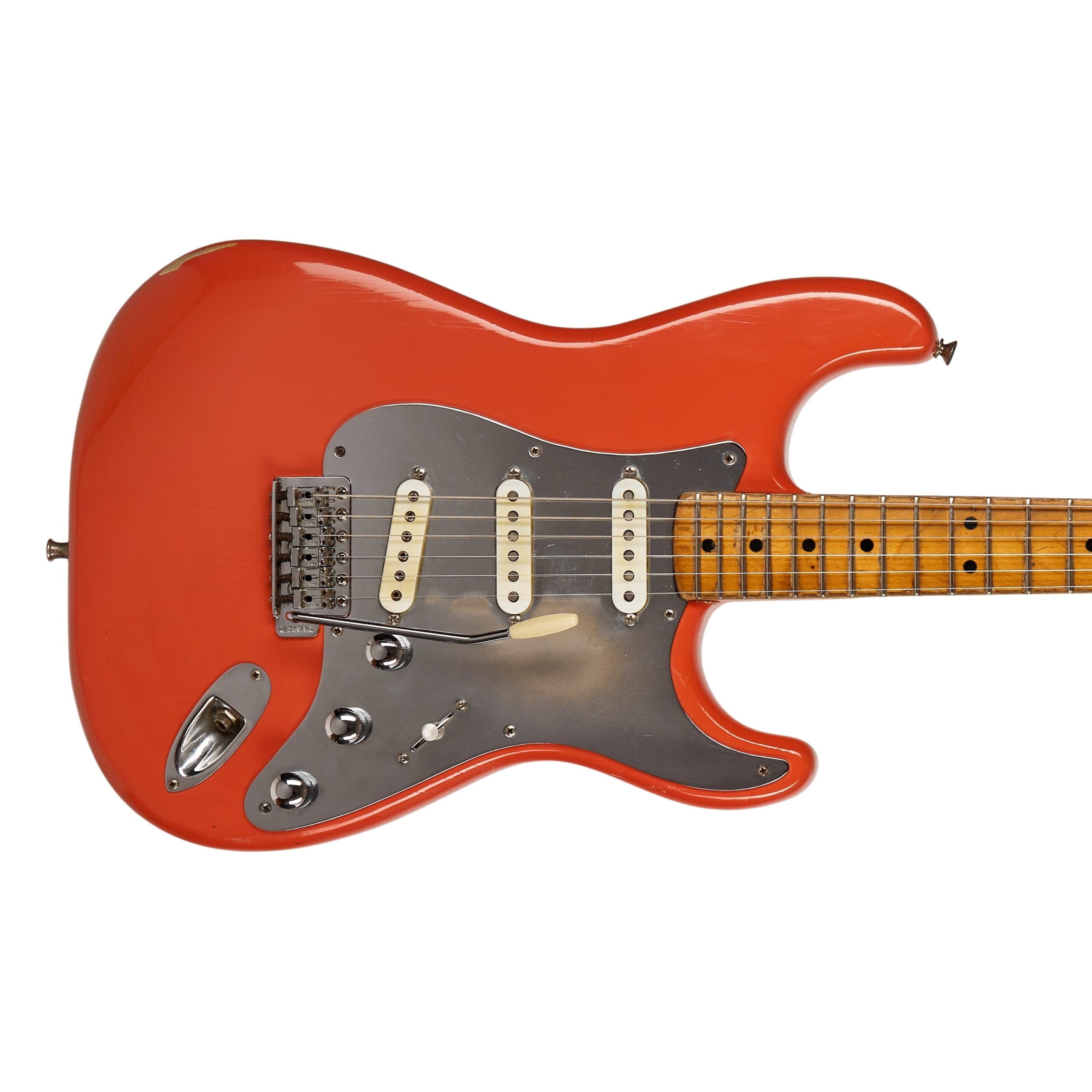 Fender Stratocaster Coral (Refin’) (Pre-Owned, 1977, VG) #S770208