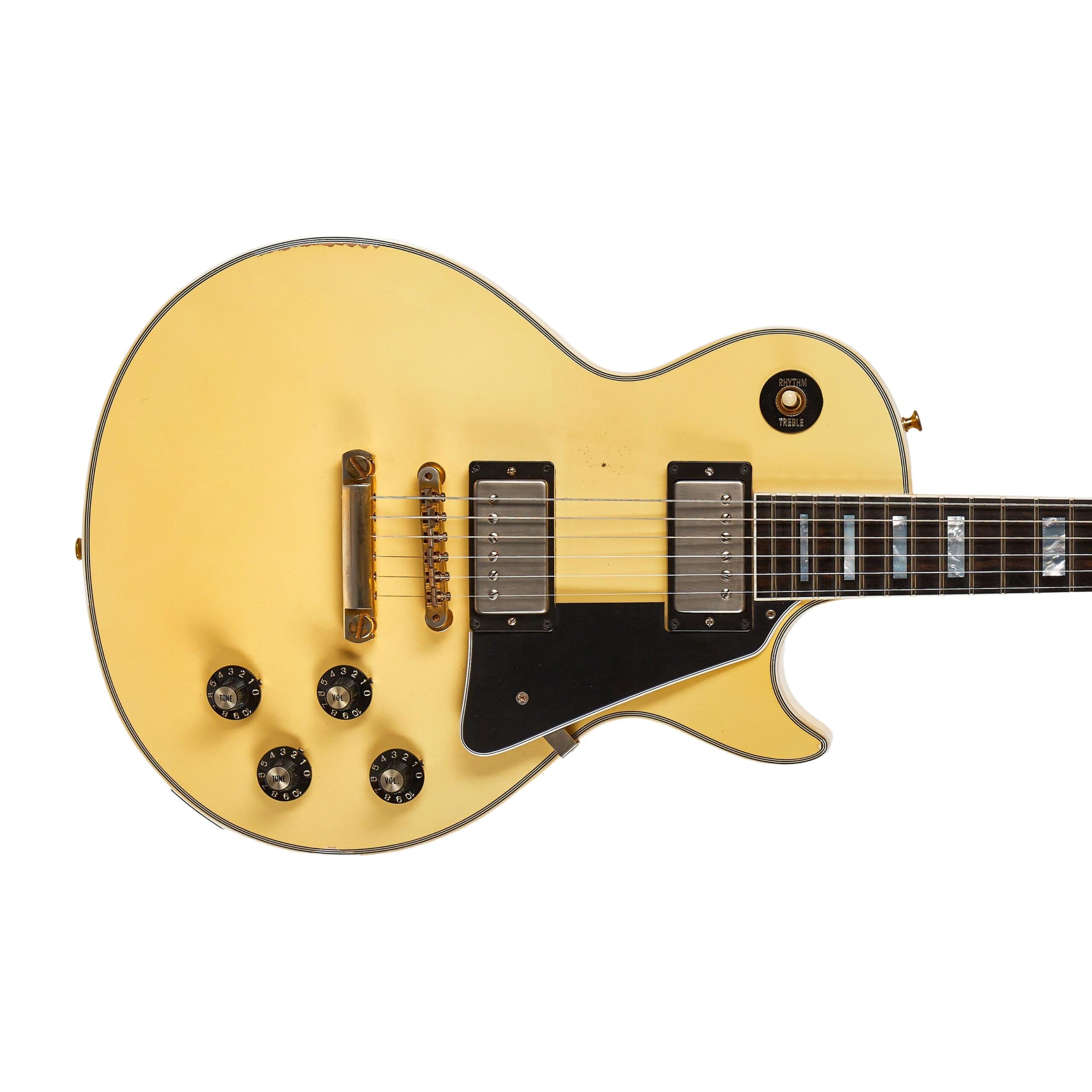 Gibson Custom Shop 74 Les Paul Custom Aged Classic White (Pre-Owned, 2019, EC+) #800039