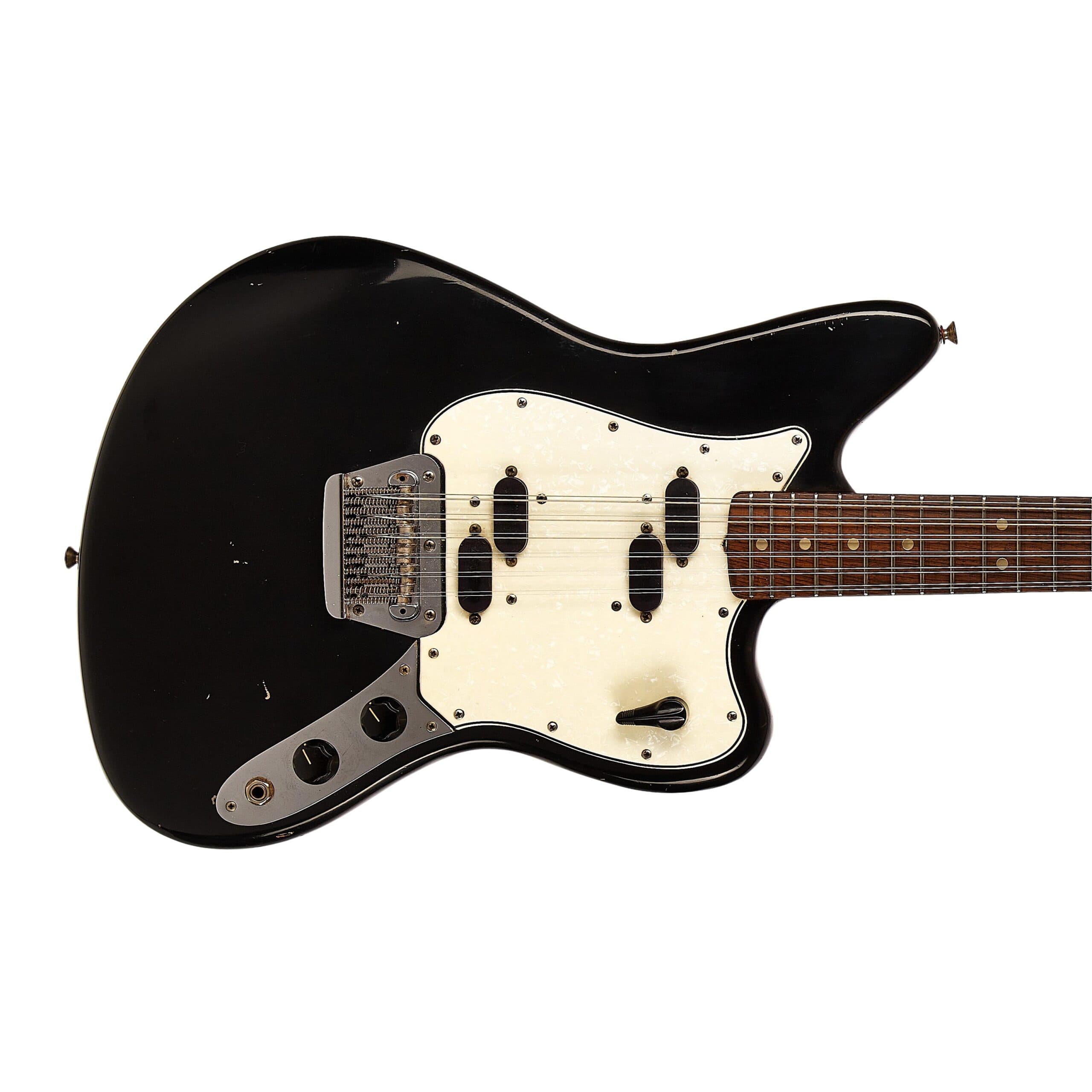 Fender Electric XII Black (Refin’) (Pre-Owned, 1965, VG+) #L21326