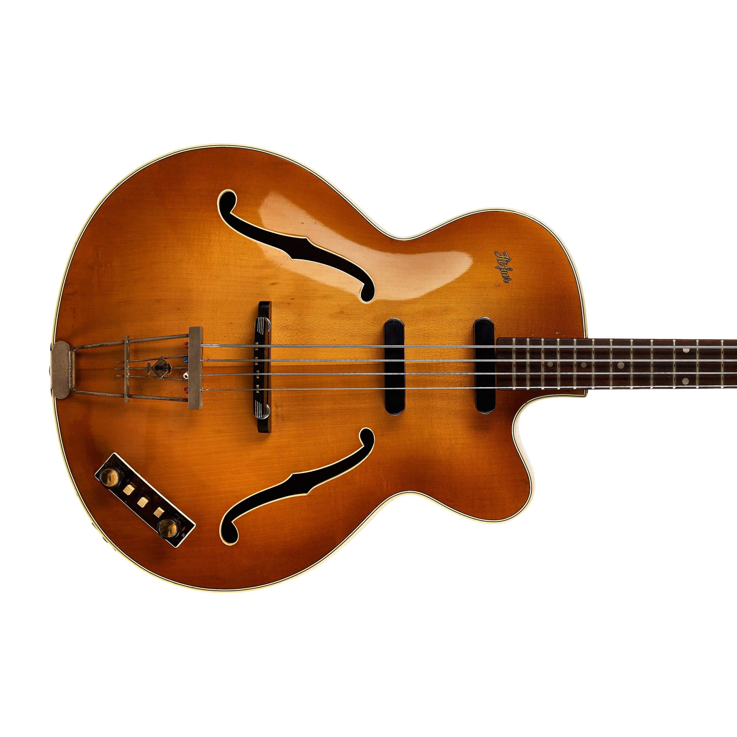 Hofner 500/5 President Bass Brunette (Pre-Owned, 1959, VG) #317