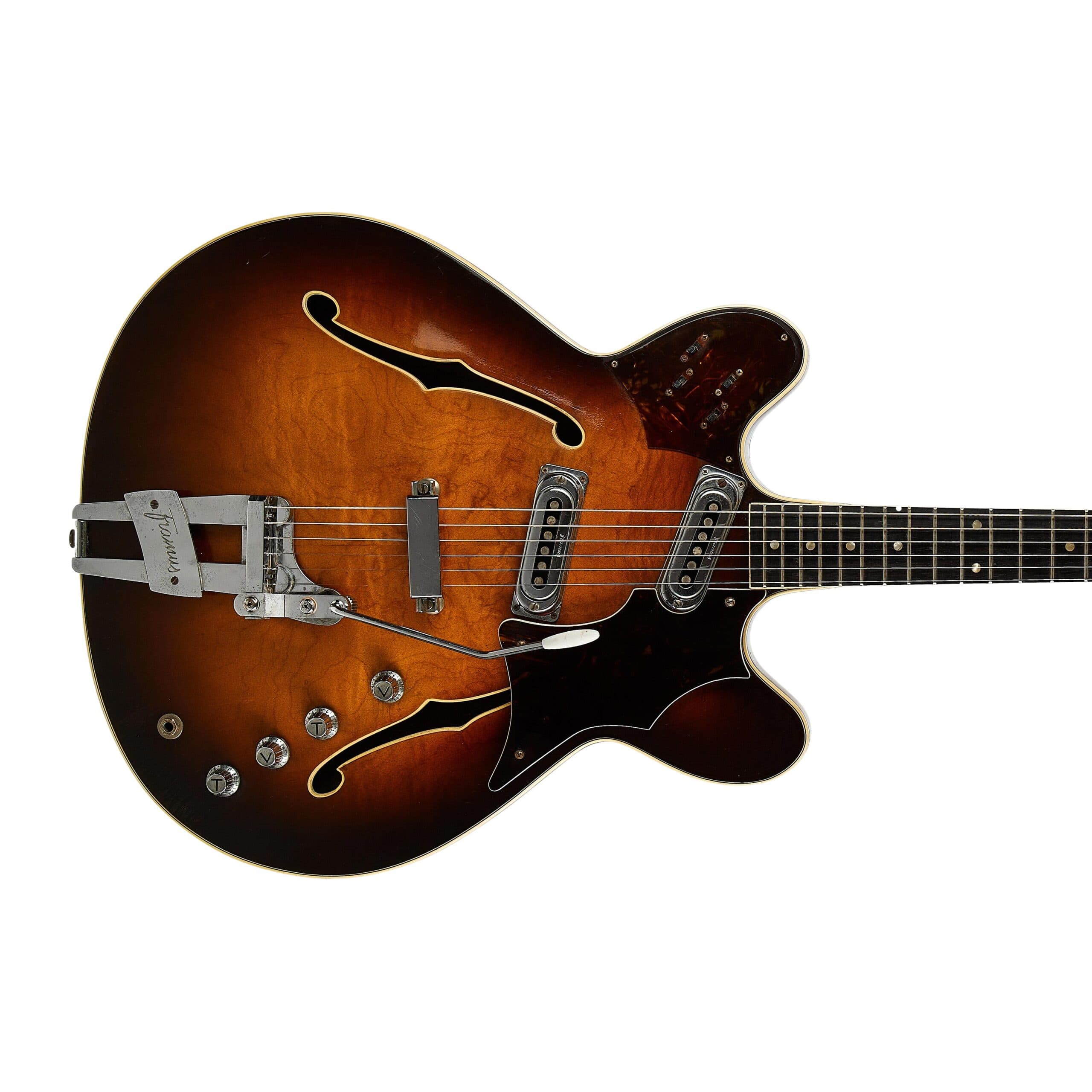 Framus 5/115 Fret Jet Sunburst (Pre-Owned, 1966, VG+) #40836