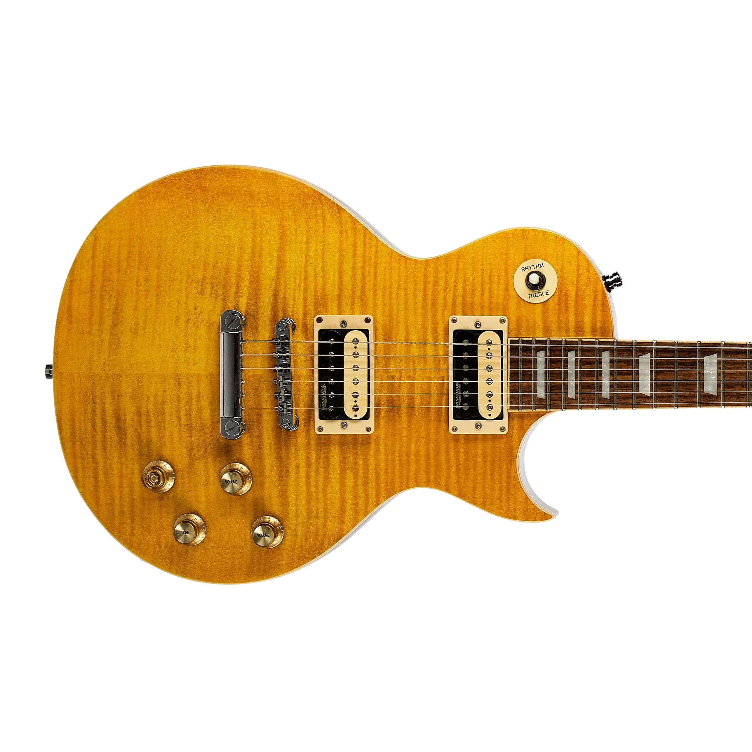Vintage (JHS) V100 Paradise Flamed Amber (Pre-Owned, Recent, VG) #13061015