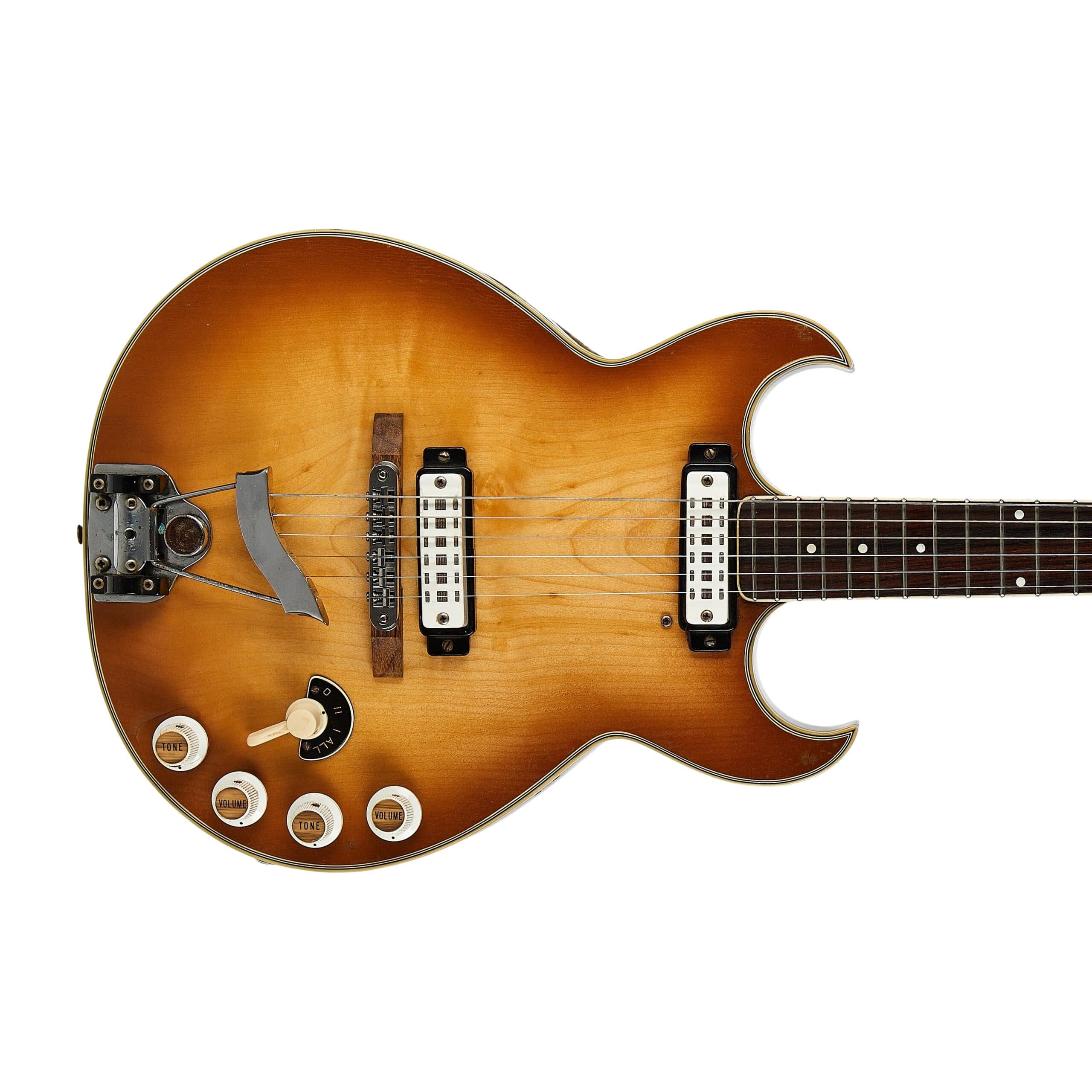 Eko Florentine Tan Burst (Pre-owned, circa 1960’s, VG)