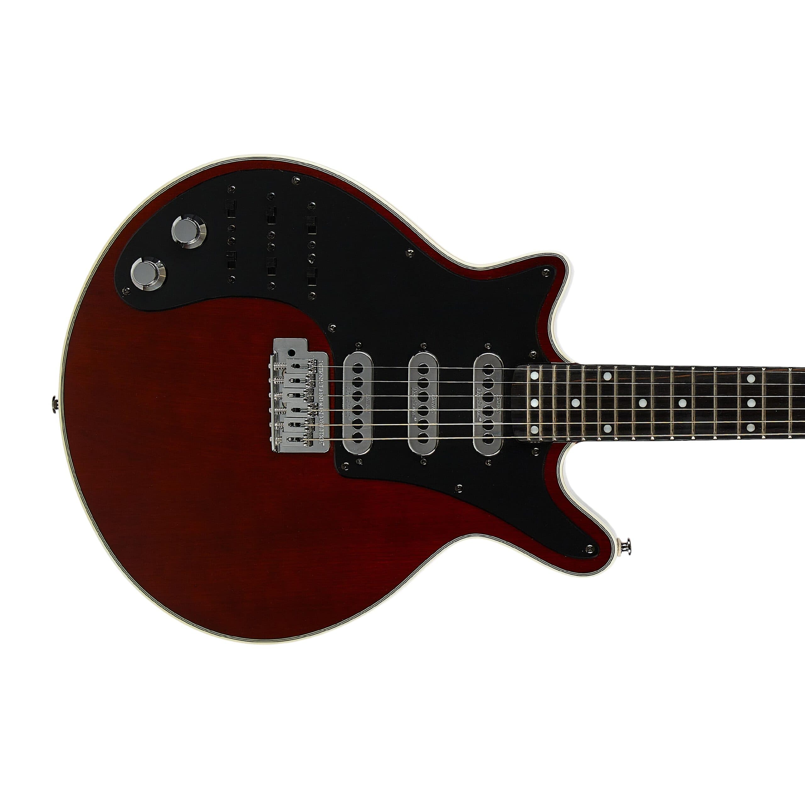 Burns Brian May Red Special Left Handed Antique Cherry (Pre-Owned, 2002, EC-) #BHM4534