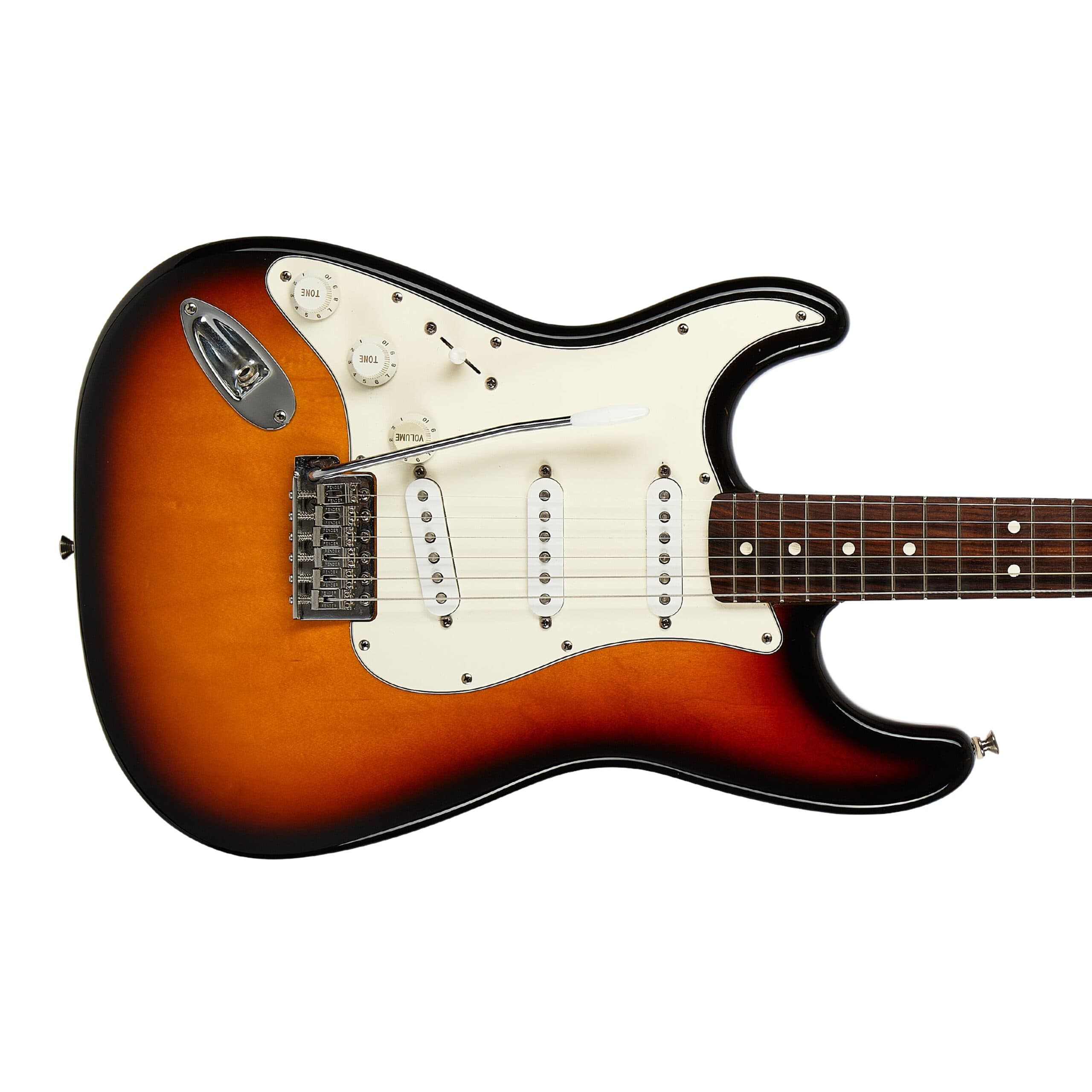 Fender MIM Standard Stratocaster Left Handed Brown Sunburst (Pre-Owned, 1999, VG+) #MN9329857
