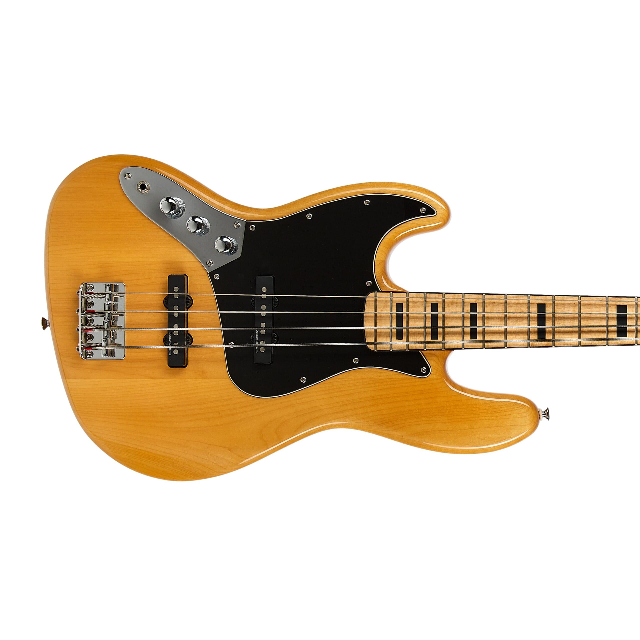 Squier Vintage Modified 70’s Jazz Bass Left Handed Natural (Pre-Owned, 2010, VG+) #ICS09021583