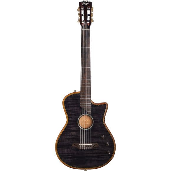 Bromo BEN2C tbk Fusion Electro Nylon Guitar