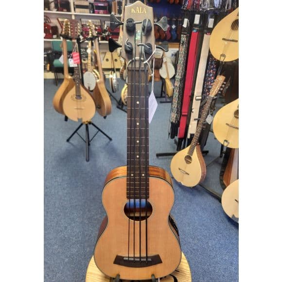 Kala Left Handed SSMHG-LH U-Bass, complete with gig bag