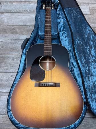 Left Handed Martin DSS17 Whiskey Sunset Acoustic Guitar