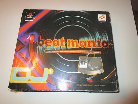 BEATMANIA GAME & TURNTABLE *NY!!!!!*, PS, simulation