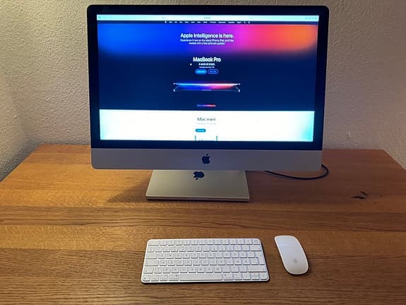 Apple 27” 5K iMac-Skærm – som Studio Display! - NB stærkt reduceret pris