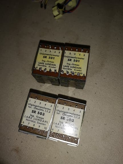 Audio transformere, Lundahl sr 501 og sr503