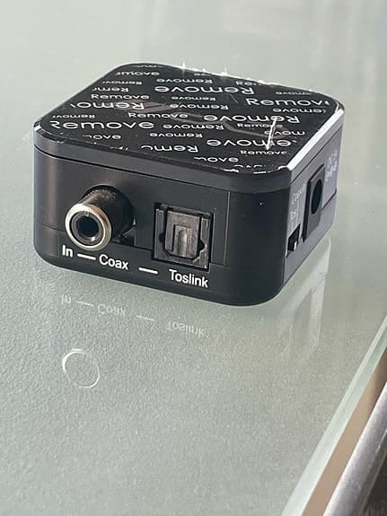 Digital Co-ax to Optical Converter , CYP, Perfekt