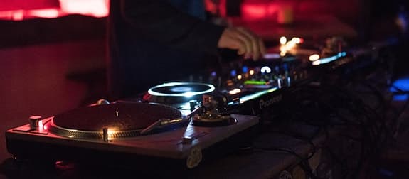 DJ studio space